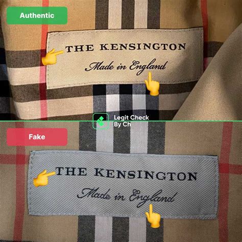 burberrys prorsum fake|how to check burberry coat.